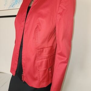 Akris Punto Vibrant Red Blazer